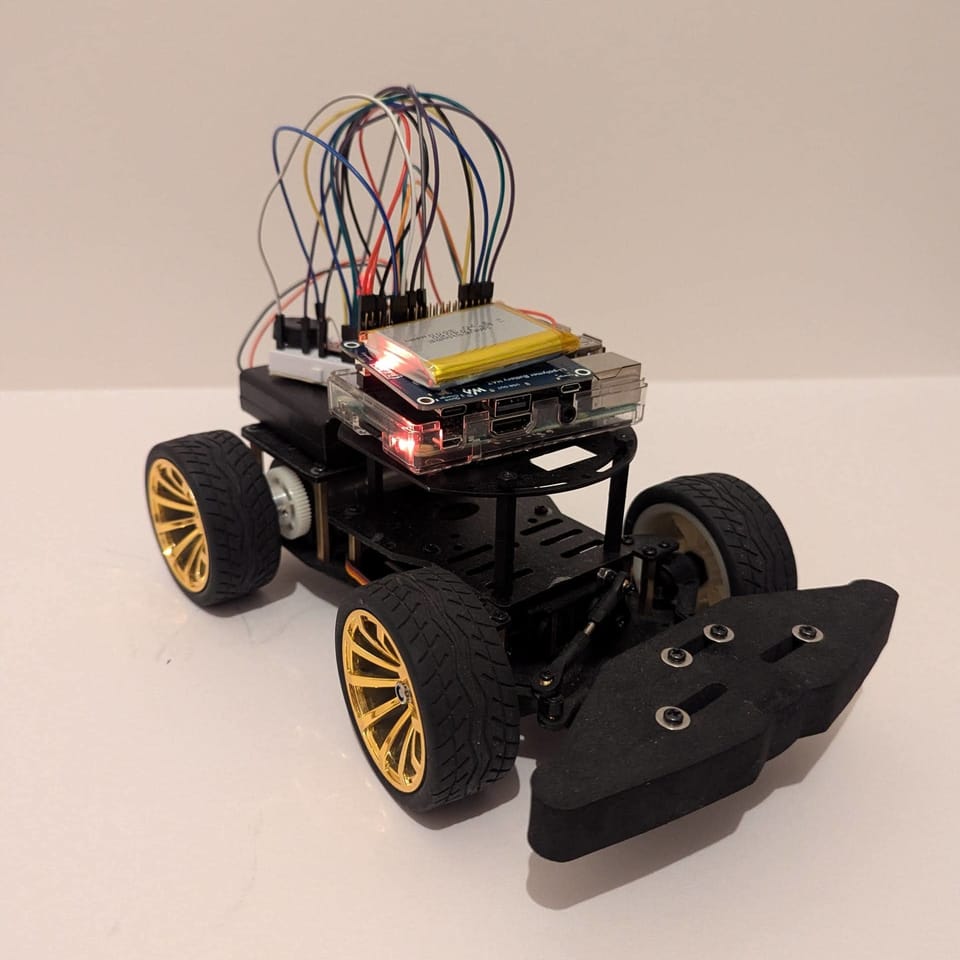 ByteBuggy v3.1.1 with a Raspberry Pi and LiPo Battery HAT